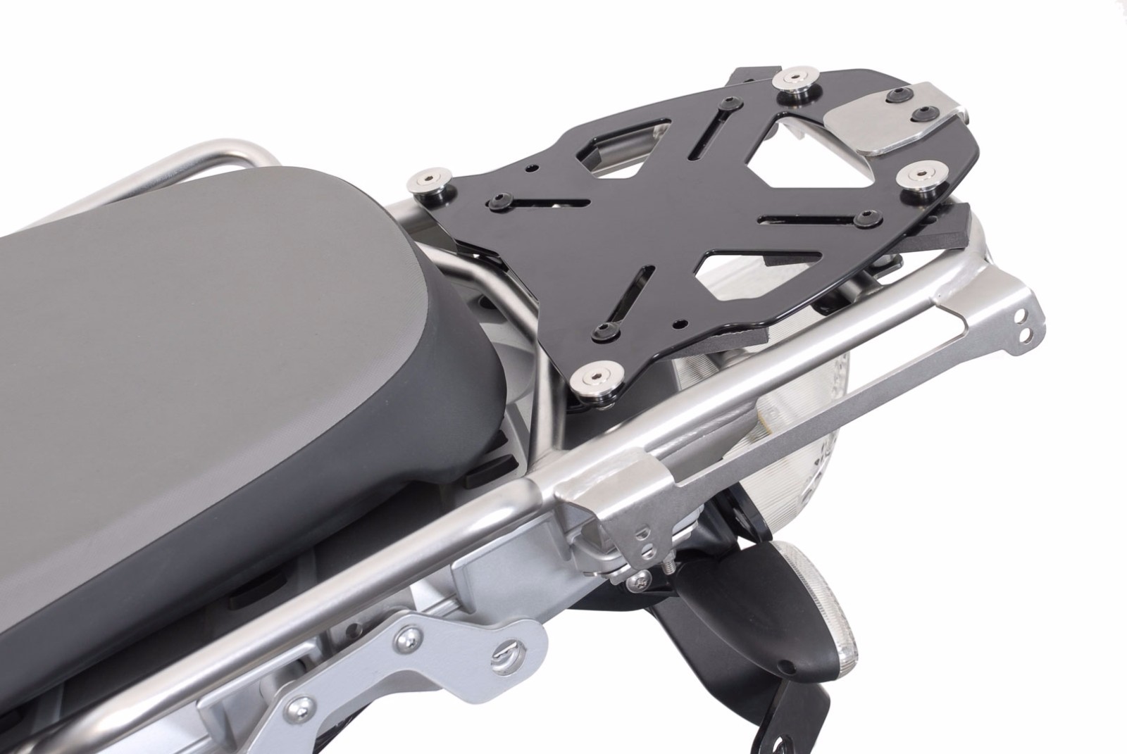 Platine universelle en acier Sw-Motech pour topcase TRAX et cadre tubulaire