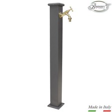 Fontaine Colonne en Acier avec Robinet pour extérieur Maison Jardin Mod. Olimpia