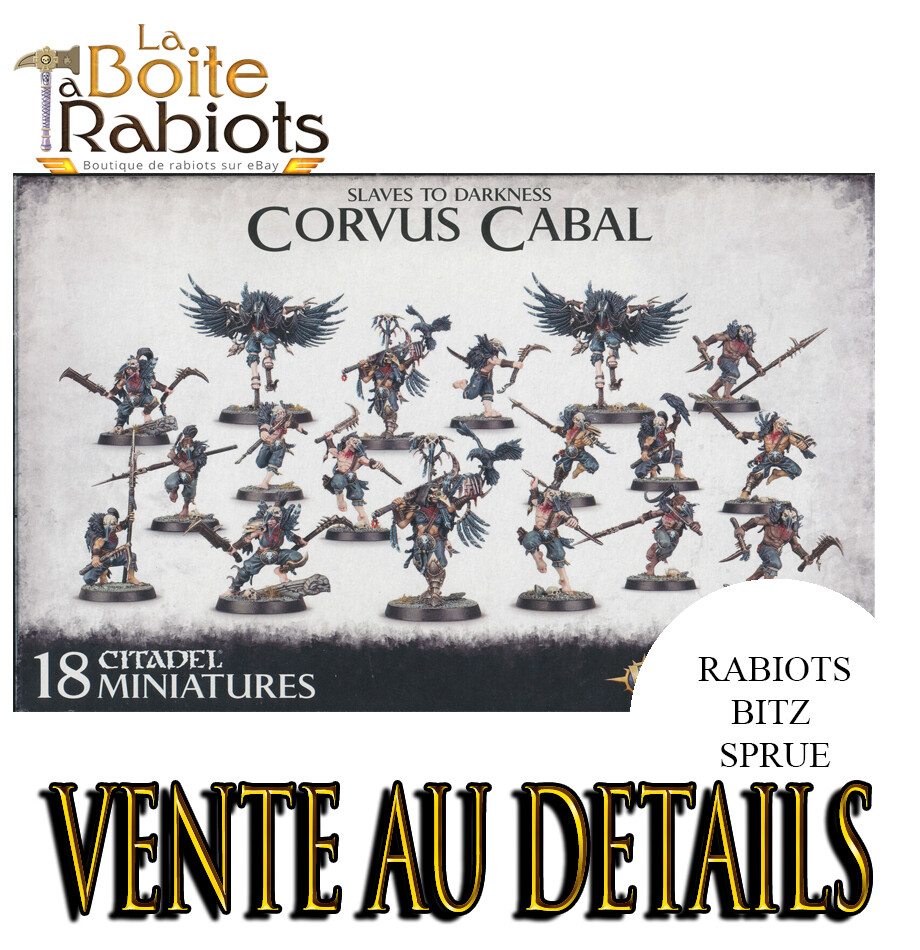 Warhammer Age of Sigmar Slaves to darkness Corvus Cabal
