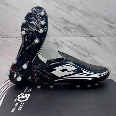 Lotto Zhero Gravity OG 50 Year FG Black Soccer Cleats 220487-10G Men s Size 9.5