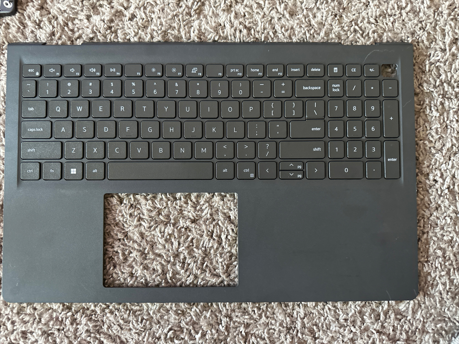 Dell Inspiron 3510 3511 3515 3000 Palmrest With Backlit Eng  Keyboard 09CJN3 B6