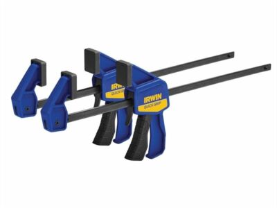2 x Irwin Quick-Grip T5122QCEL7 12'' / 300mm Stabklemmen / Spreizer 136kg Kraft
