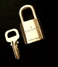 Louis Vuitton Lock Key Goldtone for Speedy Keepal Genuine Restored Hand Polished