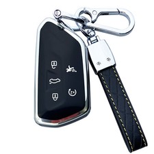 Yuebutor Key Fob Cover Case Fit For Vw Golf 8 Id.3 Id.4 Mk4 Tarraco Yuebutor Key Fob Cover Case Fit For Vw Golf 8 Id.3 Id.4 Mk4 Tarraco