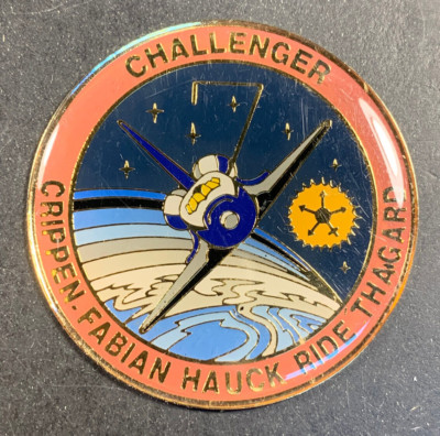 Space Shuttle Challenger STS-7 1983 Challenge Coin medallion. 2''. One sided