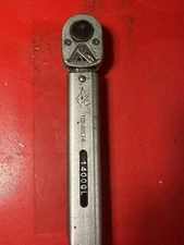 TOHNICHI QL1400 Metal Handle Click Type Torque Wrench With 1/2” Drive