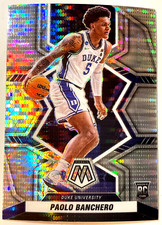 2022 Chronicles Draft Picks #3 Paolo Banchero Mosaic Pulsar Duke/Magic