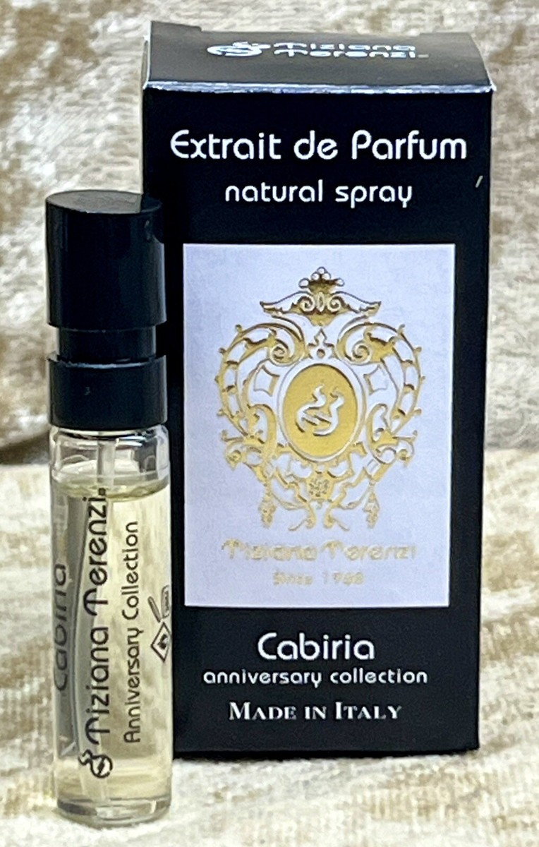 Tiziana Terenzi Cabiria Extrait de Parfum 1 Sample Vials Spray 1.5