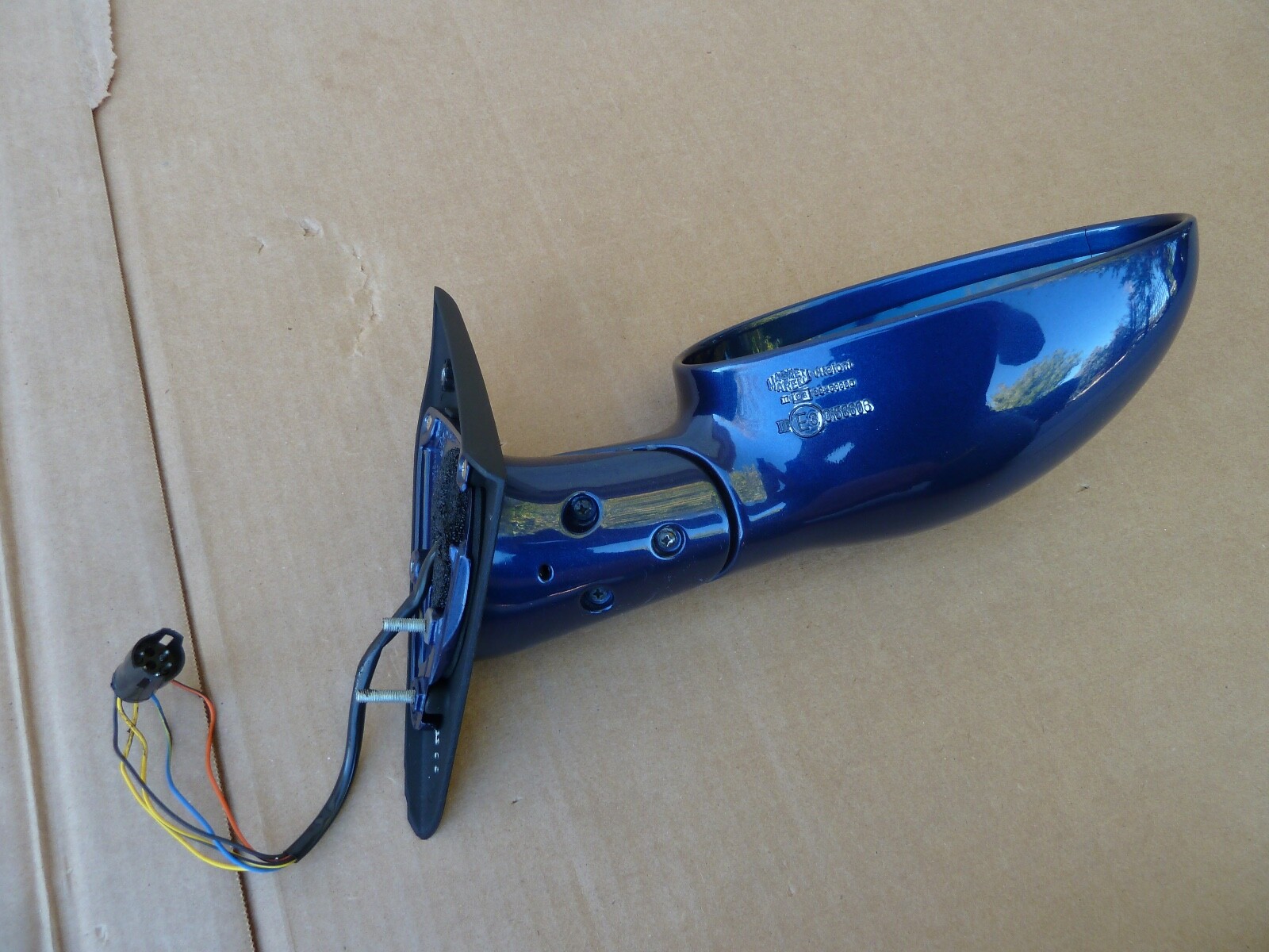 Ferrari 360 LHD Right Door Side View Mirror Passenger Housing Assembly