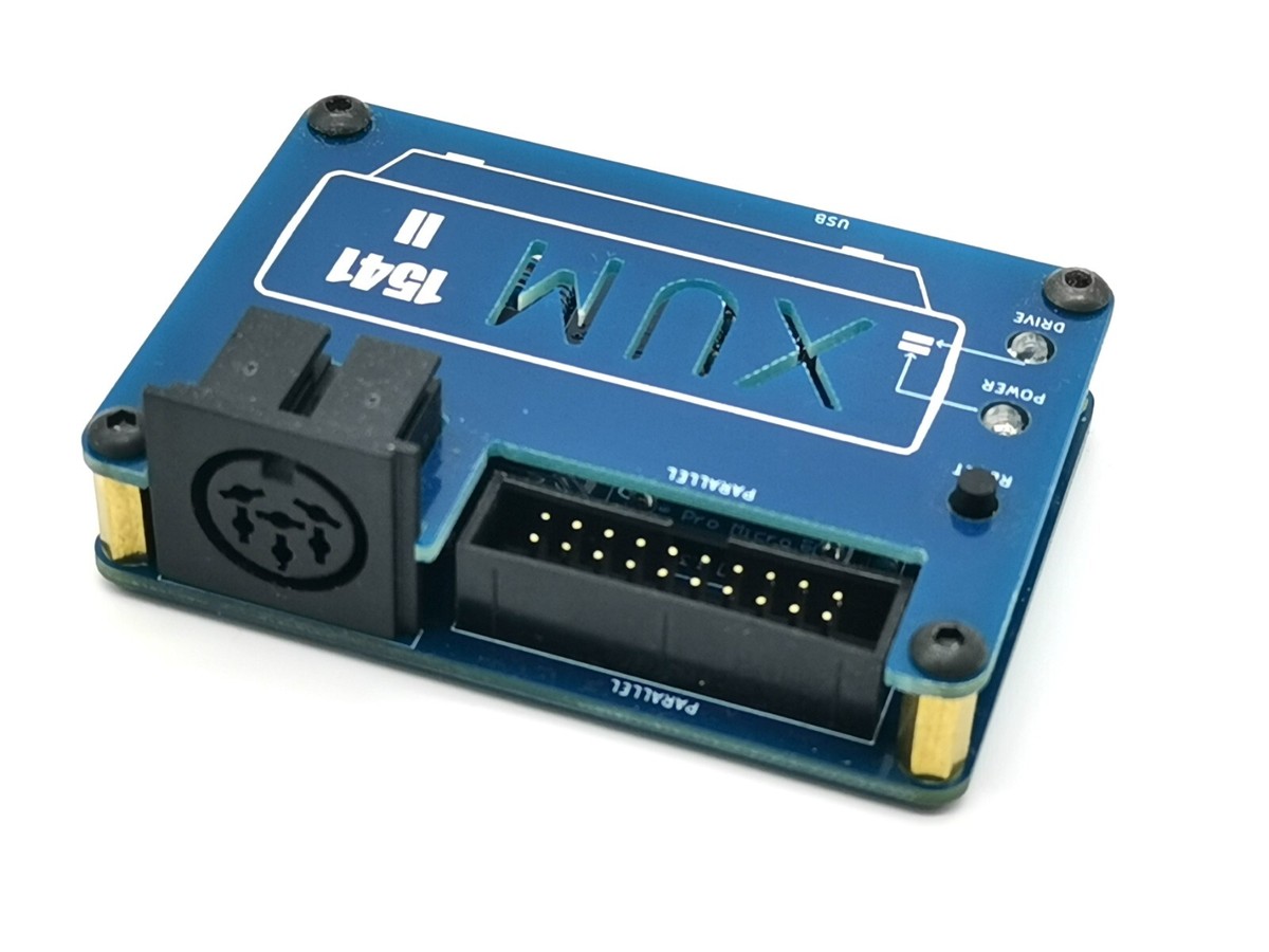 XUM1541-II - Connect 1541 disk drive to your PC - Transfer D64 to