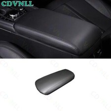 For Mazda 3 Axela 2019-2024 Black Leather Middle Console Armrest Box Panel Cover For Mazda 3 Axela 2019-2024 Black Leather Middle Console Armrest Box Panel Cover