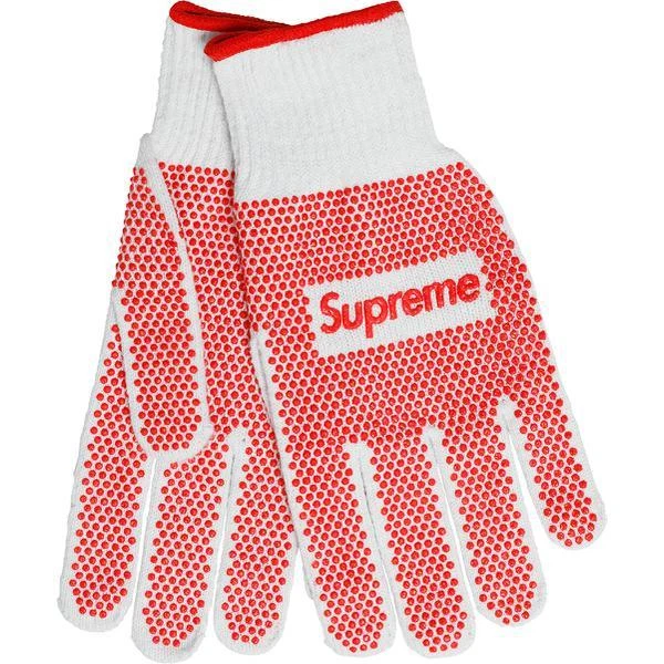 Gants de travail Supreme Grip SS18 TNF CDG Nike Stone Island Ludens baguettes Domino