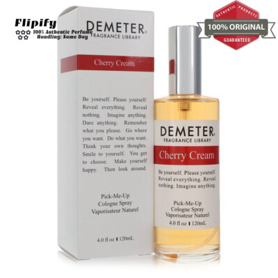 Demeter Cherry Cream 4 oz Cologne Spray (Unisex) for Men by Demeter