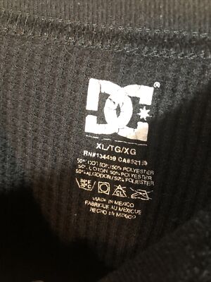 DC Thermal L/S Waffle Shirts XL YOUTH | eBay