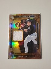 2023 Panini Chronicles Henry Davis Gold Standard Swatches Pirates Relic RC  D12