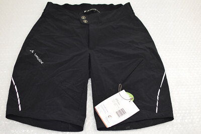 Pantalon Outdoor VAUDE Femme – Noir, Taille 36/W28 – Nylon, Sportif