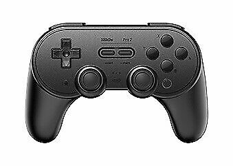 8Bitdo Pro 2 Bluetooth Controller for Switch, Hall Effect Joystick Update, Black