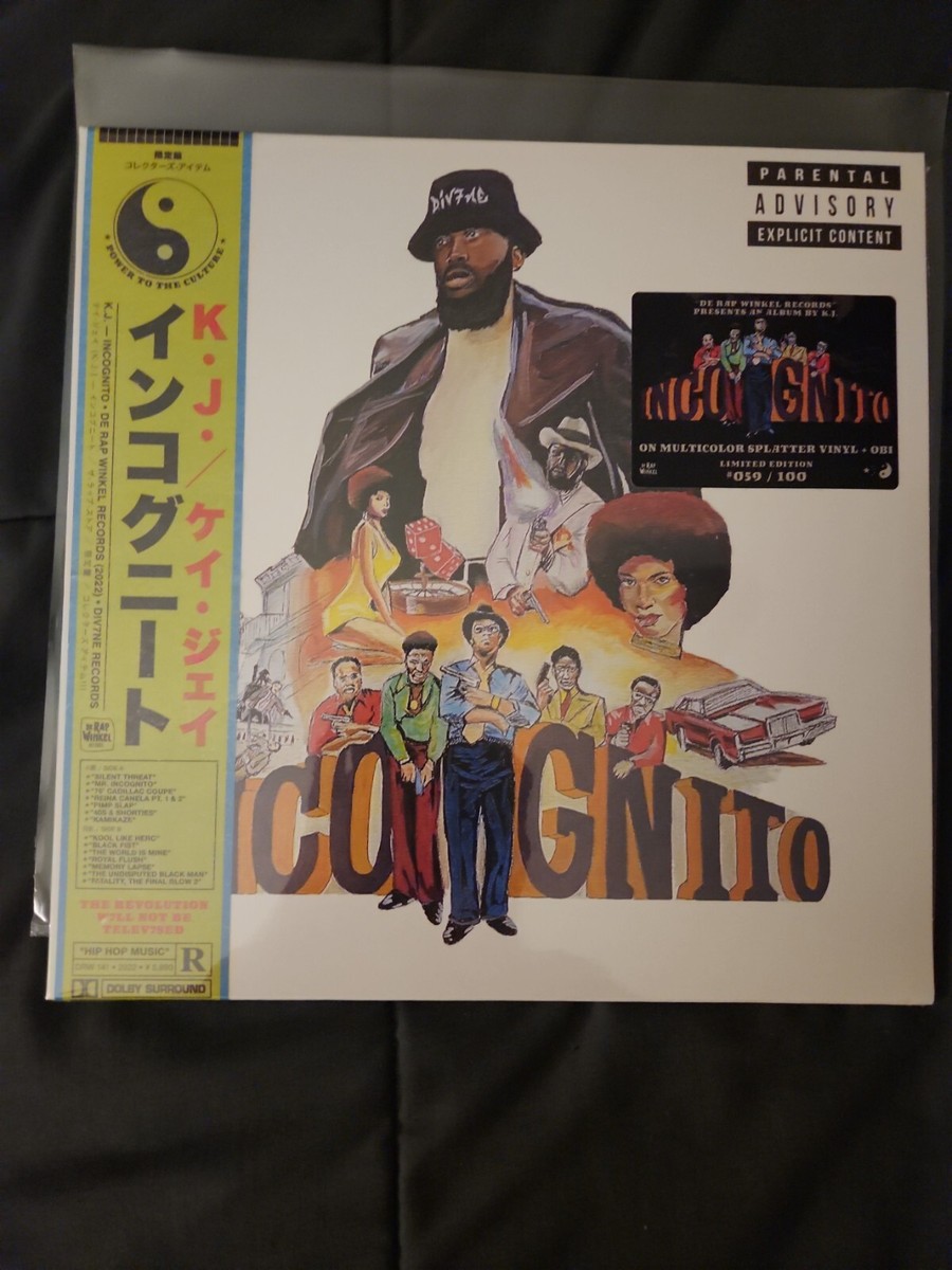 美品　LP incognito K.J. Incognito Obi Splatter Vinyl LP XX/100 DRW Exclusive