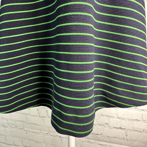 Nuevo con etiquetas Antropología Matasellos Azul Verde Rayas Mangas de Encaje Vestido Para Mujer Pequeño - Imagen 17 de 17
