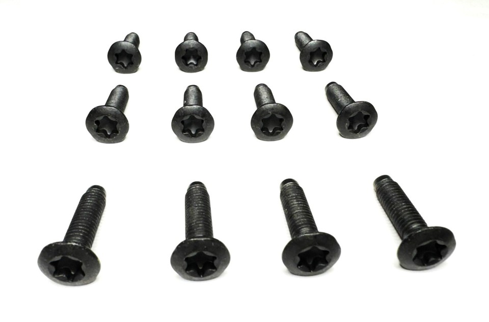 12 Pcs | Door Hinge | Hood Hinge | Tailgate Hinge | Torx Bolts Screws | For Jeep Wrangler JK 2007-2018 | Black Dacromet Withstands Over 1,000 Hours In Salt Spray Testing - Foto 11