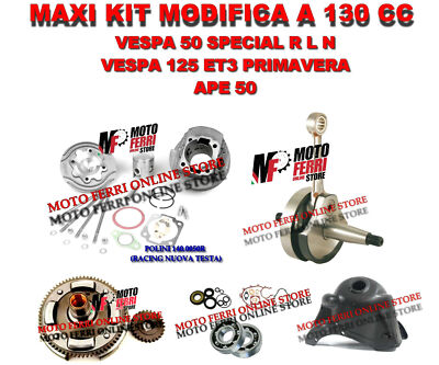 Maxi Kit Kit Elaborazione Motore Vespa 50 Special Kit Modifica