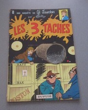GIL JOURDAN TILLLIEUX  NO 8 LES TROIS TACHES REED 1967 BON ETAT