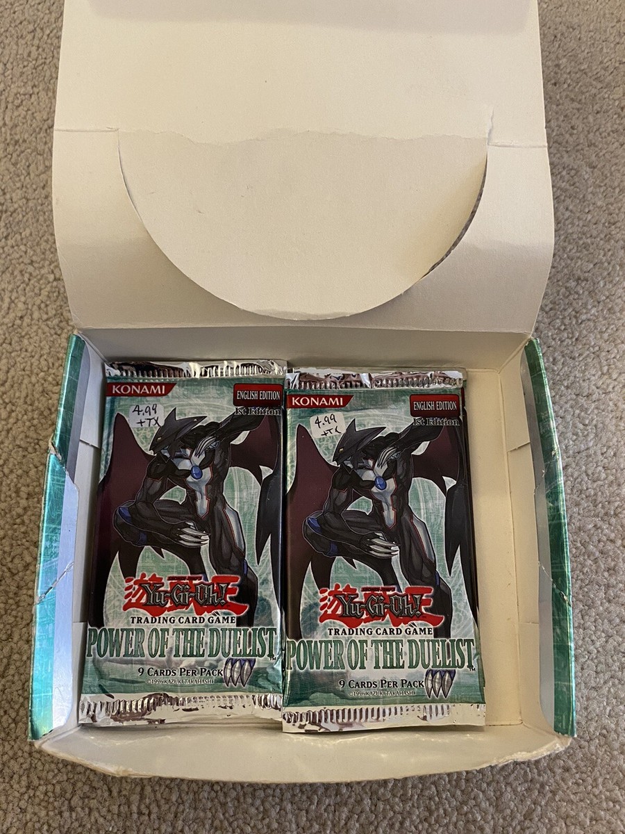 2006 Yugioh 1st Edition Power of the Duelist Sealed Booster Pack Unweighted  | eBay