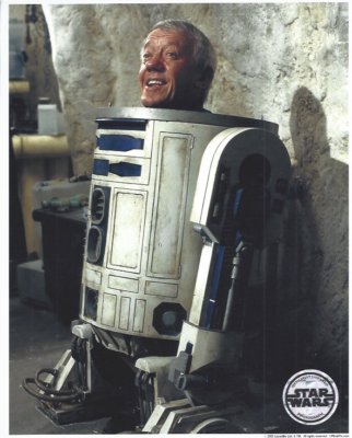 Official Pix 8x10 Licensed Photo R2-D2 Kenny Baker Star Wars | eBay