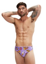 SPEEDO - COSTUME SLIP 5CM ESCAPE BRIEF - 00354417165 - SWEET PURPLE/HARLEQUIN