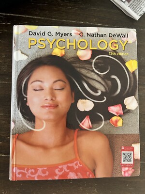 Psychology by David G. Myers and C. Nathan DeWall (2017, Hardcover)