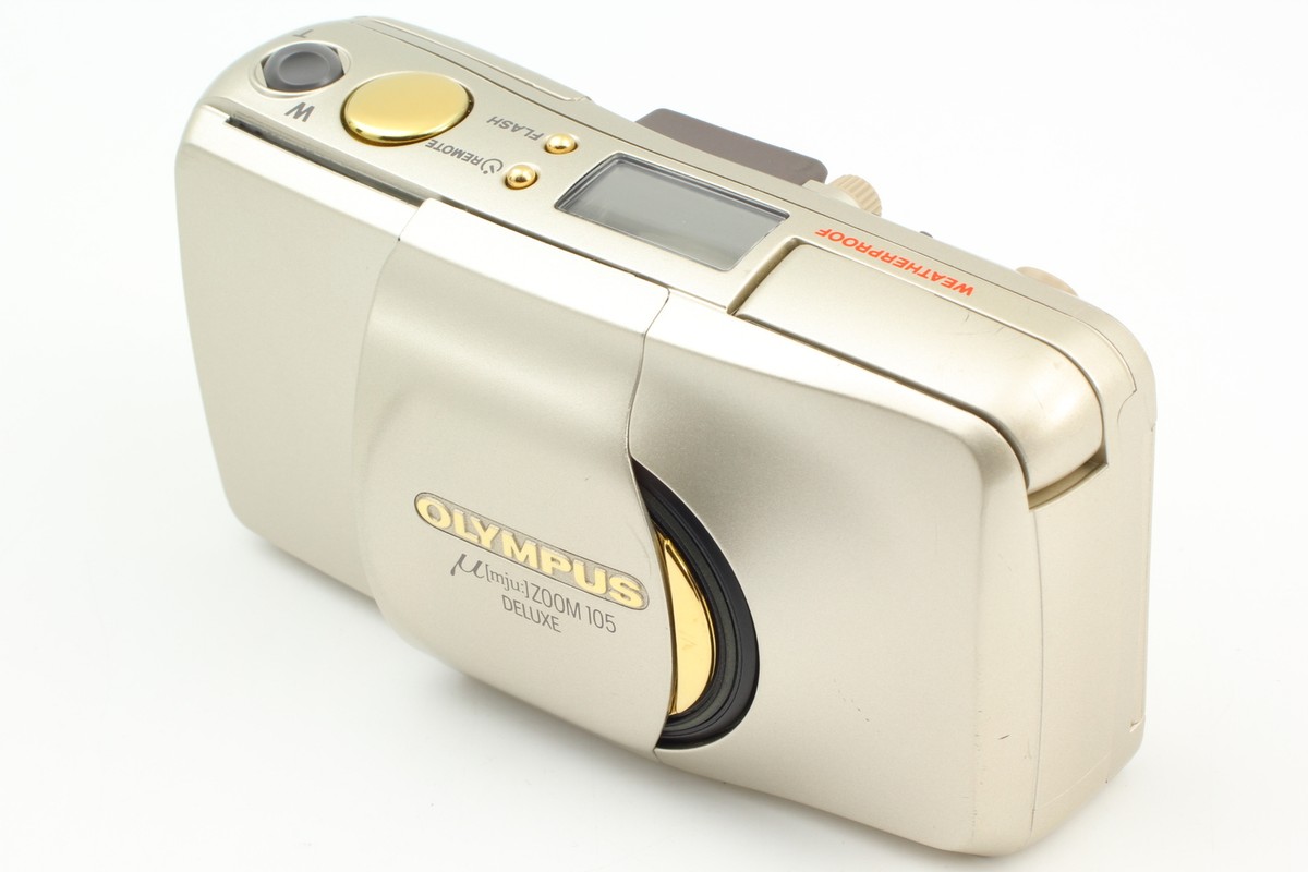 Near MINT] Olympus mju Zoom 105 Deluxe Point & Shoot Film Camera