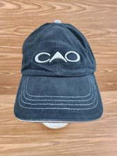 CAO Cigars MX2 Hat Strapback Black Slouch Stogie Cap Embroidered Lid Visor 