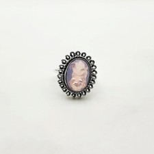 Handmade Rose Quartz 925 Sterling Silver Ring for Women Birthday Gift For Her