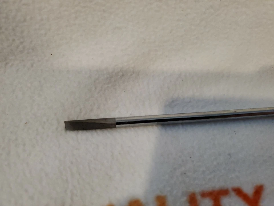 New Proto® 88218 Super Proto® Slotted Round Cabinet Screwdriver - 3/16" x 8" - Image 2 of 3