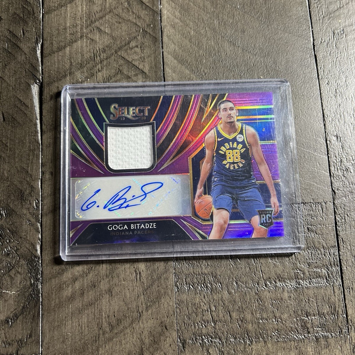 送料無料】【Jordan Poole】2019-20 Select Rookie Jersey Autograph