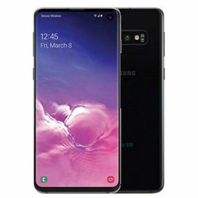 Galaxy S10 スマートフォン Samsung Galaxy S10 - 128 GB - Prism Black (Spectrum) for sale