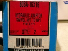 IMPERIAL  60SA-16x16 Hydraulic Fitting 116-S (Box Of 2) B3090