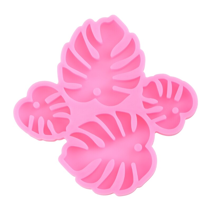 Epoxy Crystal Resin Earring Silicone Mold and Scented Tray Mirror DIY Craft