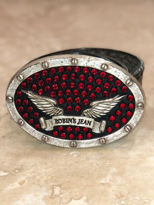 swarovski crystal mens belts