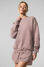 AIo Yoga Accolade Crew Neck Pullover Unisex Sweatshirt French Terry Lounge