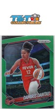 Damiris Dantas 2025 Panini Prizm WNBA Green Prizms #42 Indiana Fever