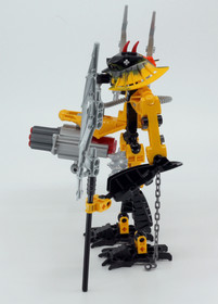 LEGO Bionicle Toa Mahri Hewkii 8912 w/ Chains, Weapons & Launcher