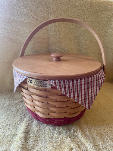 Longaberger - 1999 CC Homestead basket combo - NEW