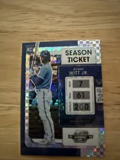 2022 Panini Chronicles - Contenders Optic Bobby Witt Jr. #19 Holo Prizm (RC)