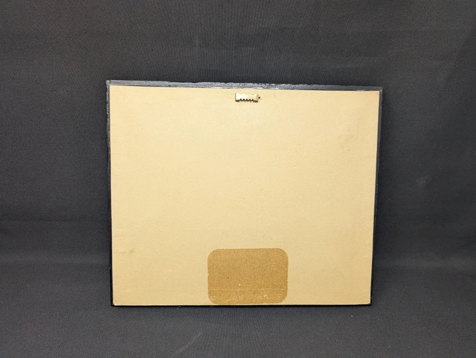 ¡ENCANTADOR! ALFOMBRA ENGANCHADA Antigua Granja 10" x 12" Enmarcada Ragon House Barb Kemp Foto 3 de 3