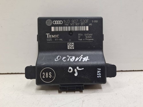 Skoda Octavia Mk2 (1Z) 2006 Diesel Gateway-Steuermodul 1K0907530F 77kW VLU11030