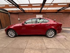 2010 Lexus IS 2.2D SE, 6-Speed Manual, 4-Door Saloon, Red with Black Interior