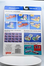 Micro Machines Insiders Credit Card Playset Chevron Service Stop Brand New