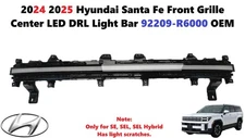 2024 2025 Hyundai Santa Fe Front Grille Center LED DRL Light Bar 92209-R6000
