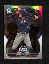 2023 Bowman Draft - Brock Rodden Chrome Refractor 1st Bowman #BDC-171 Mariners